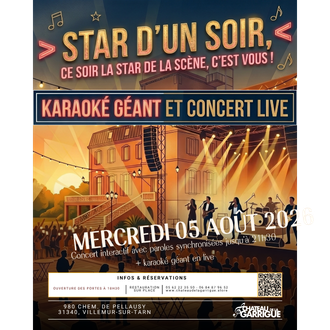 STAR TEUF - LA STAR D'UN SOIR